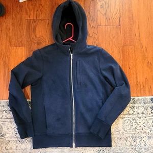 Lululemon navy mens hoodie, full zip